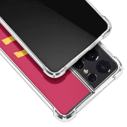 University of Southern California USC Trojan Logo Galaxy S21 Ultra 5G Clear Case